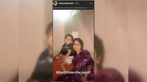This childhood picture of Pratik Deshmukh is simply too cute to miss