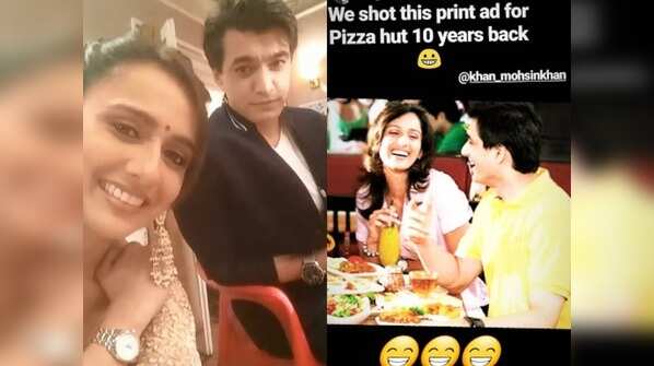 Yeh Rishta Kya Kehlata Hai's Niyati Joshi shares a major throwback picture with Mohsin Khan