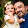 The Voice India judge Adnan Sami's two-year old daughter looks cute as a button