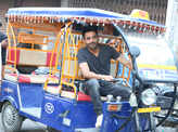 Aparshakti Khurana and Ankit Tiwari shoot for a music video in Lucknow
