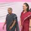UPA chairperson Sonia Gandhi and former Delhi CM Sheila Dikshit on their way to cast vote