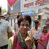 Kumari Selja reaches Ambala after vote cast in Hisar