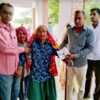 104-year-old voter casts her vote in Haryana