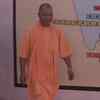 Uttar Pradesh CM Yogi Adityanath exercises his franchise at a polling booth in Gorakhpur