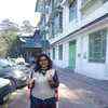 SDM Urban Shimla Niraj Chandla after casting her vote in Shimla