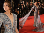 Hina makes a memorable entry on Cannes red carpet