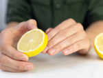 Myth: Rubbing lemon slice or vinegar to ward off any smell from hands