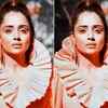 Shining in hues of orange