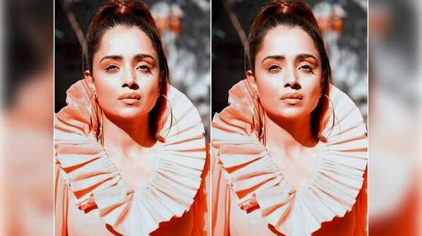 Shining in hues of orange