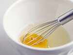 Egg yolk and water