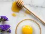 Egg, honey and yoghurt hair mask