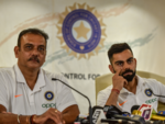 Kohli, Shastri gear up for World Cup, address the media before departure