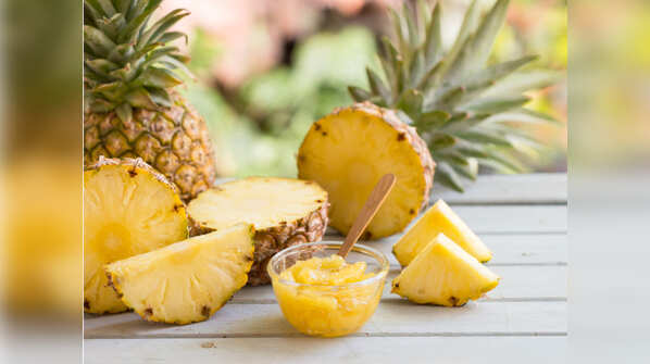 Oranges and pineapple