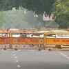 Security tightened outside BJP headquarters in Delhi as trends indicate NDA sweep