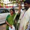 The Anakapalli LS candidate Satyavathi and assembly candidate Amarnath show their unity and victory.