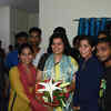 Newly-elected BJP MP from Bhubaneswar, Aparajita Sarangi, being greeted by her supporters