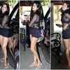 Article image for: Photos: Janhvi Kapoor raises the mercury levels in a sheer black top