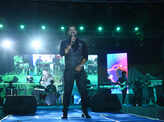 Shahid Mallya performs at a college fest