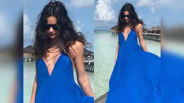 All blue