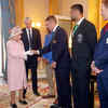 Article image for: Australian captain <i class="tbold">Aaron Finch</i> greets Queen Elizabeth