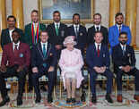 Virat Kohli and other cricketers meet Queen of England