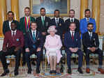 Virat Kohli and other cricketers meet Queen of England