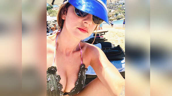 Sussanne Khan is raising the mercury levels in her latest Instagram post
