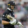 Article image for: <i class="tbold">Martin Guptill</i> was dismissed for 25. (AP photo)