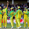 Mitchell Starc celebrates his five-wicket haul. (AP photo)