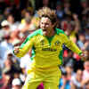 Zampa celebrating the wicket of Pooran. (AP photo)