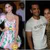 ​Krystle, Karan and Anushka arrive in style