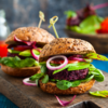 Vegan Aurbegine Burger