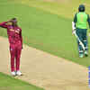 <i class="tbold">Sheldon Cottrell</i> grabs two quick wickets