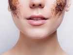 Myth: Coffee scrubs can be used on the face during summers