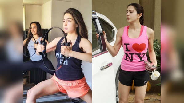 Sara Ali Khan's fitness routine