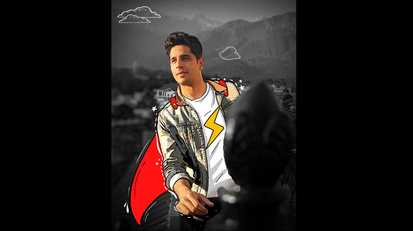 Sidharth Malhotra's latest picture in a superhero avatar will win your heart!