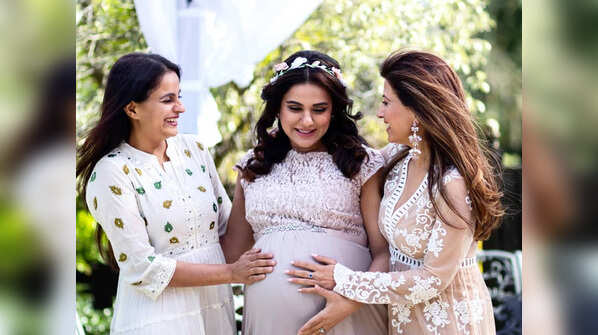 Love Ka Hai Intezaar fame Sara Arfeen Khan celebrates her baby shower; see pics