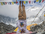 Yoga at Mount Everest