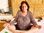 Akshay Kumar's mom practices Yoga