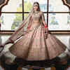 slim fit dress slacks Sabyasachi Red Bridal Lehenga Set – Kuro