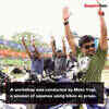 Article image for: <i class="tbold">bengalureans</i> try yoga on wheels