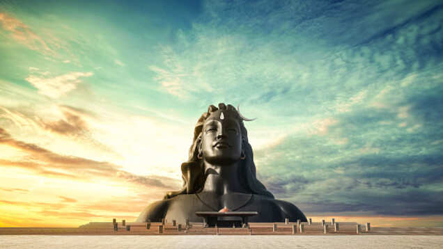 Adiyogi Shiva statue, the world&rsquo;s largest bust carving, will leave you gasping in awe