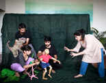 Puppet show puts focus back on the burning planet