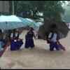 Mumbai: Children wade through water to go to school as streets in Dadar East have been flooded due to heavy rainfall.
