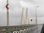 ​The majestic Bandra-Worli Sea Link​