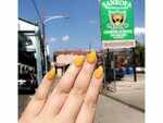 Mountain-peak nails