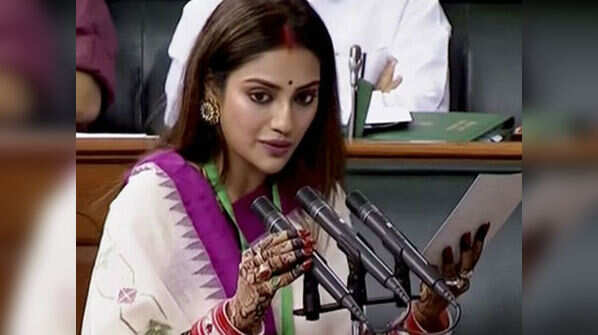 Faced backlash for wearing saree and sindoor in parliament