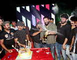 Sathish Ninasam celebrates his birthday with friends from Sandalwood