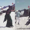 Romancing in the snow