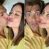Kasautii Zindagii Kay actor Karan Singh Grover and wife Bipasha Basu's 'pujo twinning' is too cute to miss